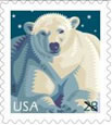 Polar Bear stamp