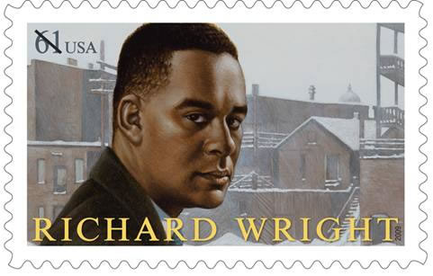Photo of Richard Wright Stamp