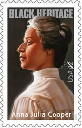 Black Heritage stamp - Anna Julia Cooper