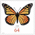 Monarch Butterfly stamp
