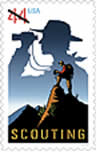 Scouting stamp