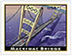 Mackinac Bridge stamp