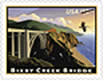 Bixby Creek Bridge stamp