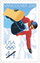 2010 Winter Olympic Games Commemorative Stamp