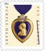Purple Heart stamps