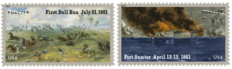 Civil War stamp