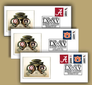 Iron Bowl 75 postmark