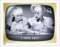 I Love Lucy stamp