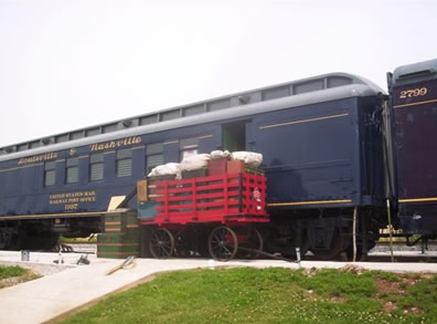 1921 Rail Post Office debuts