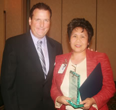 Editha “Dee” Strickland with Ronnie White