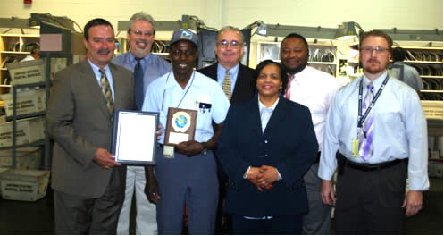 Charlotte Carrier Receives National Safety Award