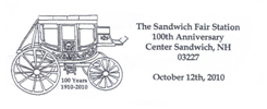 Center Sandwich, NH postmark