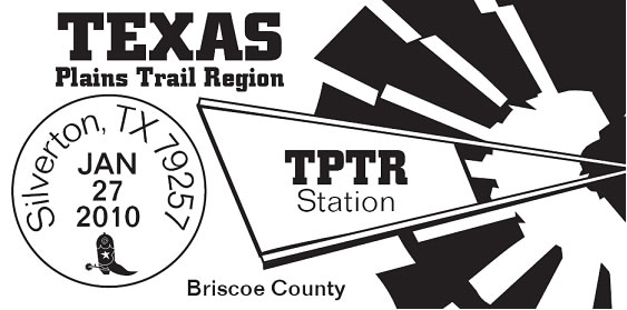 Texas Plains Trail Region Pictorial Postmark - Silverton, TX