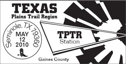 Seminole Post Office To Offer Texas Plains Trail Region Pictorial Postmark