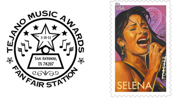 Selena stamp
