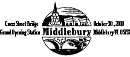 Middlebury postmark