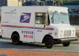 Hybrid electric delivery van