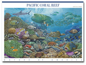 Pacific Coral Reef Stamps