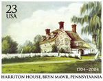 Harriton House Stamped Card