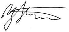 Signature for Richard J. Strasser, Jr.