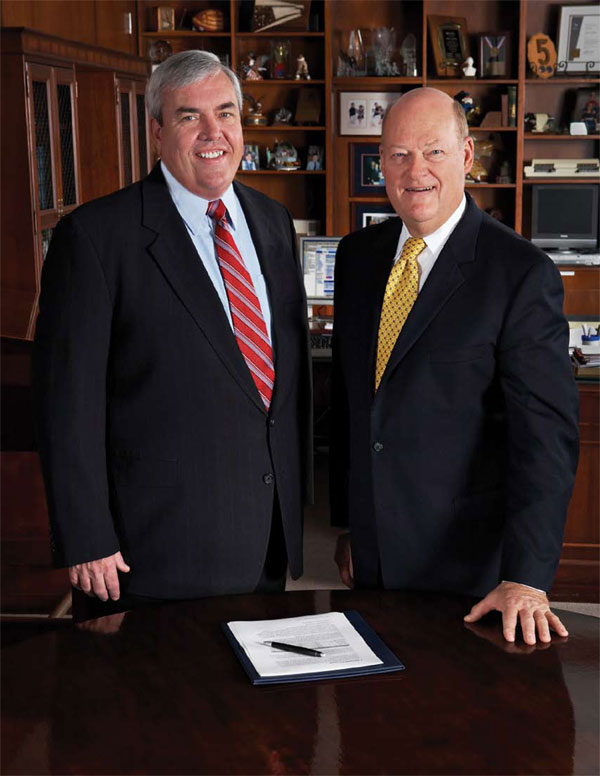 Photo of John E. Potter, Postmaster General/CEO and John C. Milller III, Chairman of the Board of Governors