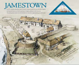 Jamestown stamp