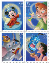 Disney stamp