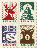Holiday Knits stamp