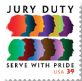 Jury Duty stamp
