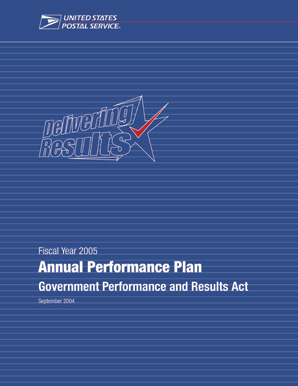 Cover Image: Delivering Results. FY 2005, Annual Performance Plan, Government Performance and Results Act - September 2004