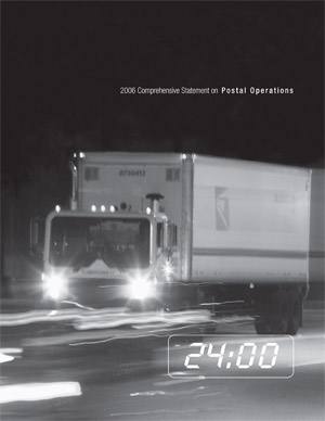 Cover photo for 2006 Comprehensive Statement on Postal Operations