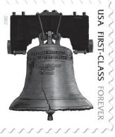 USA First Class Forever Stamp -Liberty Bell