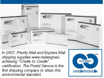 2007 Priority and Mail Express Mail shipping supplies.