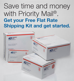 Save Time and Money with Priority Mail Advertisement