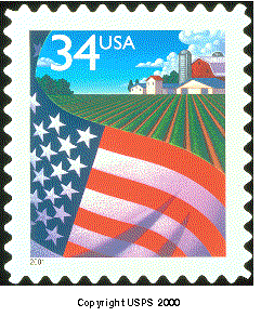 Picture of Farm Flag Stamp