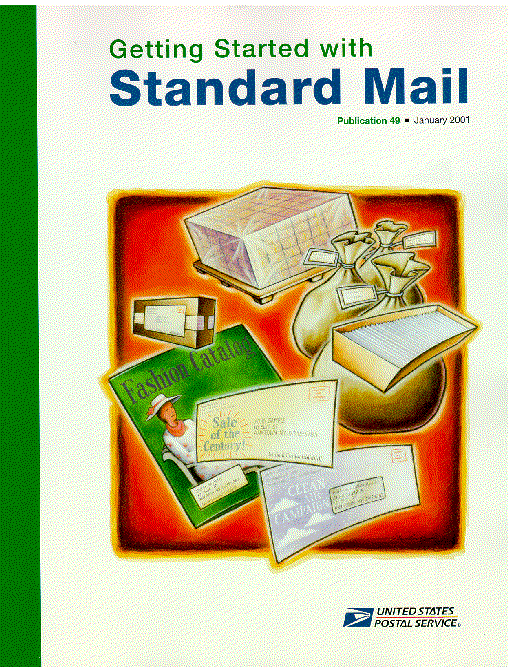 Picture of cover for Pub 49 Getting Started with Standard Mail
