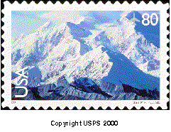 Picture of Mount McKinley stamp