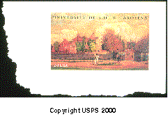 Pictured:University of South Carolina Stamped Card.  Copyright USPS 2000