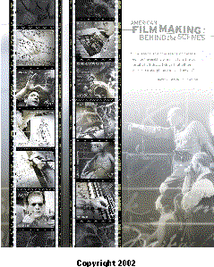 Stamp Announcment 03-04:  American Filmmaking: Behind the Scenes, copyright 2002.
