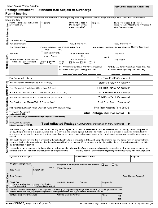 ps form 3602-rs, august 2003 (page 1 of 2).