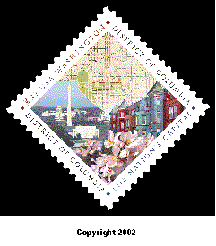 stamp announcement 03-24: district of columbia commemorative stamp, copyright 2002.