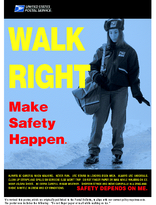Walk right. Make safety happen. a d-link is provided.