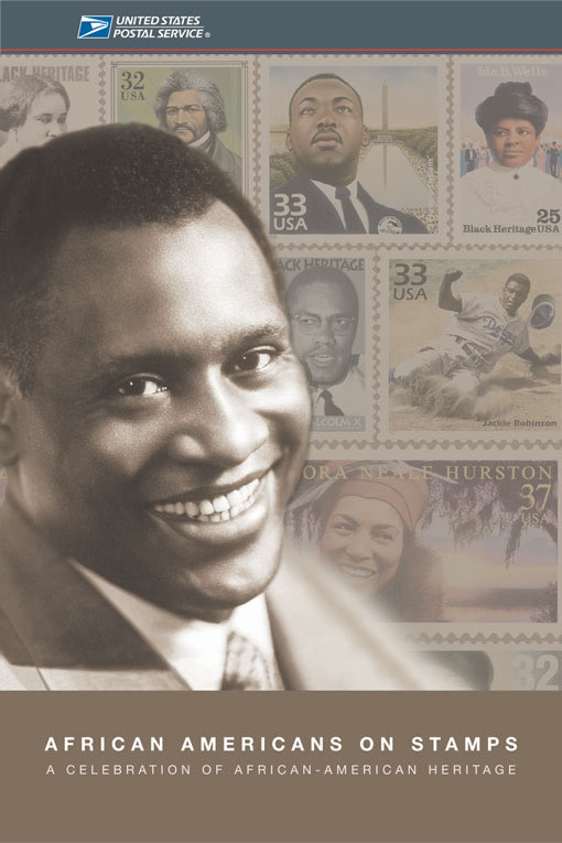 Cover for the African Americans on Stamps