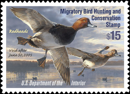 Stamp Announcement 04-20, Migratory Bird Hunting and Conservation Stamp