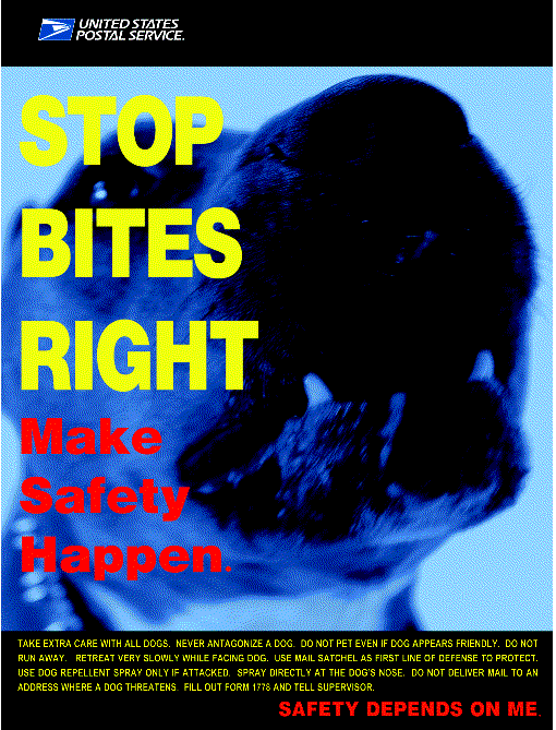 Stop Bites Right. Make Safety Happen. A D-link provided.