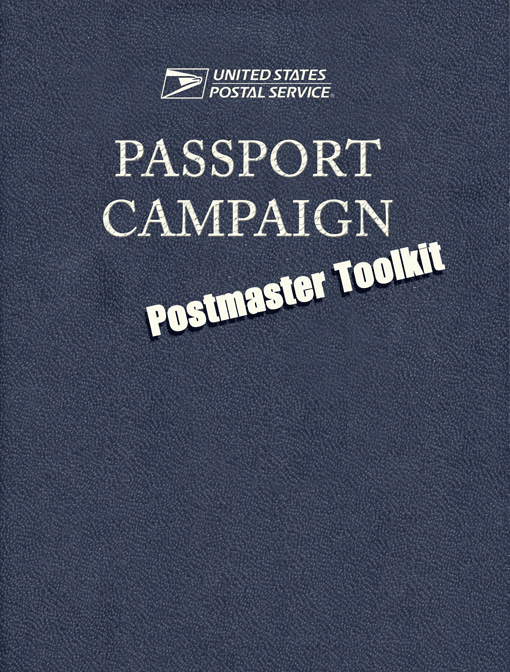 Cover to the Passport Campaign Postmaster Toolkit