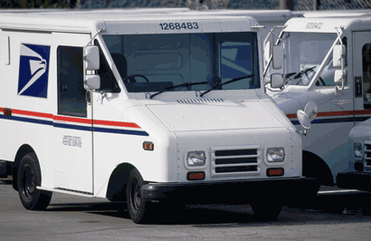 Postal vehicles backing up. Backing accidents are on the rise. USPS policy is to avoid placing yourself in situations which require unauthorized backing while on your route.