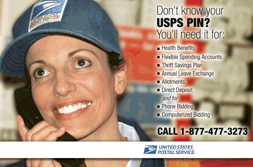 Don't know your USPS pin? You'll need it. Call 1-877-477-3273.