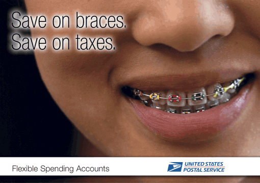 Flexible Spending Accounts. Save on braces. Save on taxes.
