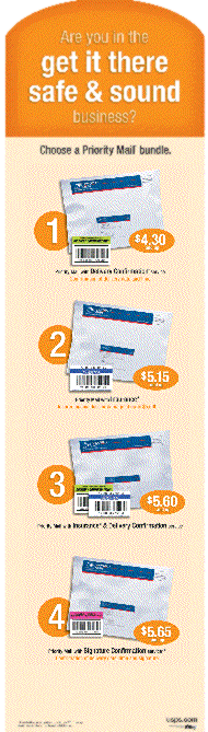 Are you in the get it there safe and sound business. Choose a Priority Mail bundle. For more information, visit usps.com.